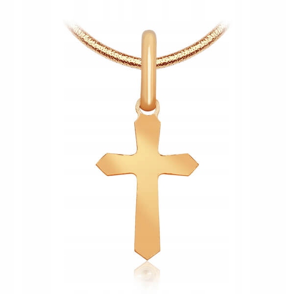 Złoty krzyżyk Staviori - żółte złoto (próba 333)