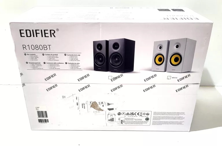 EDIFIER R1080BT PROFESJONALNE GŁOŚNIKI ZESTAW AUDIO 2.0 BLUETOOTH RCA 24W