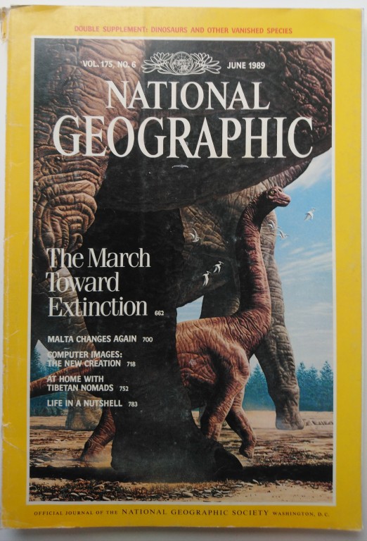 NATIONAL GEOGRAPHIC dwa stare wydania 1987 i 1989