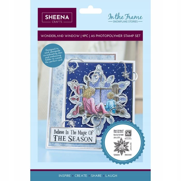 Stemple Snowflake Stories Wonderland Window (SD-ITF-SS-STP-WW)