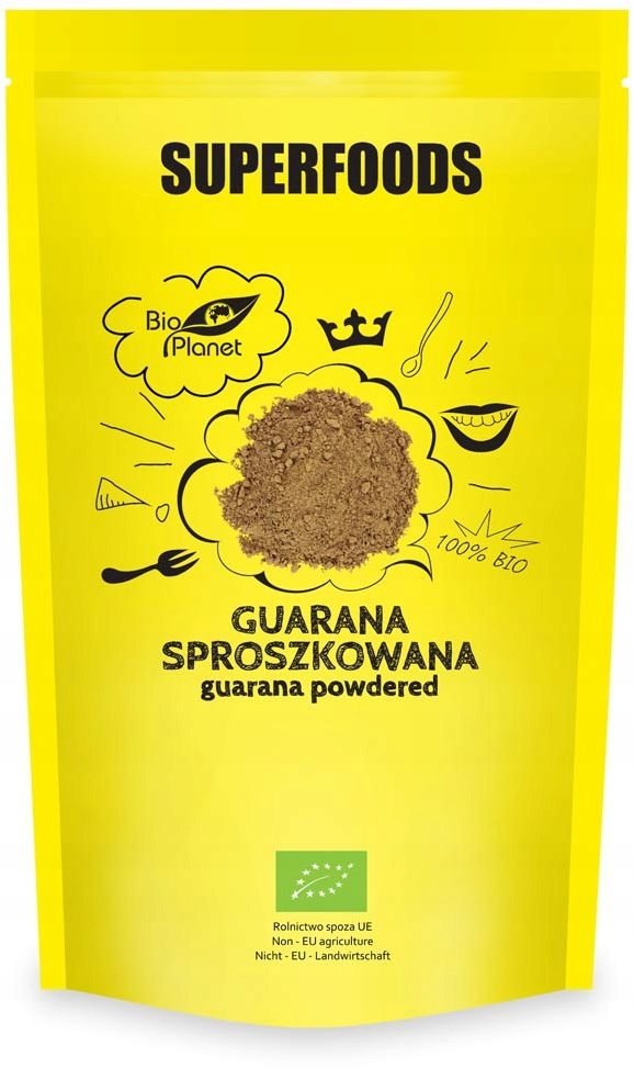 SUPERFOODS Guarana sproszkowana BIO 150g BIO PLANE