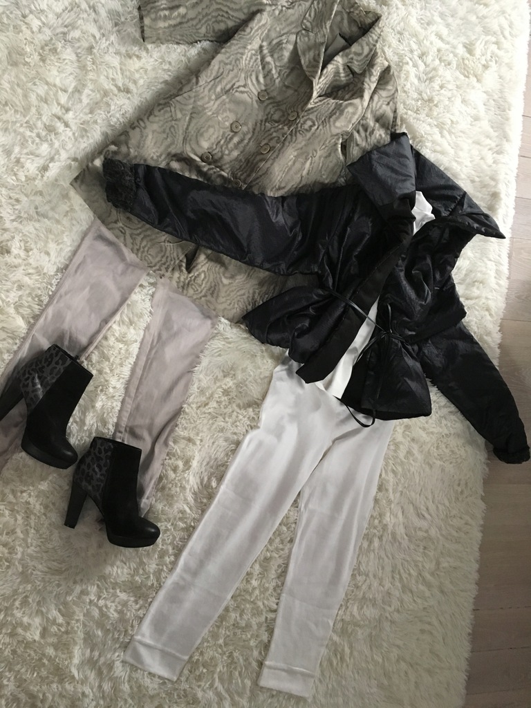 MEGA PAKA PEREŁKI XS S 36 34 ZARA H&M ASOS