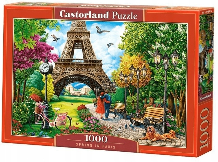 Puzzle 1000 Spring in Paris CASTOR