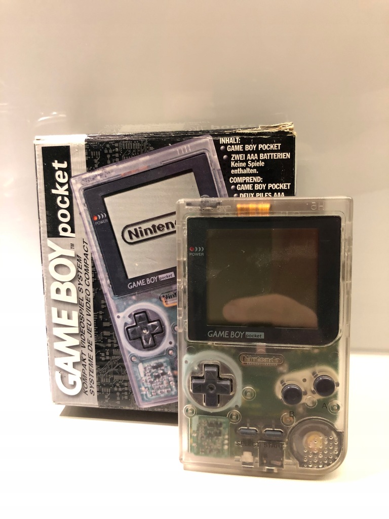 Gameboy Pocket Zestaw Gry Pudełko L.Edition