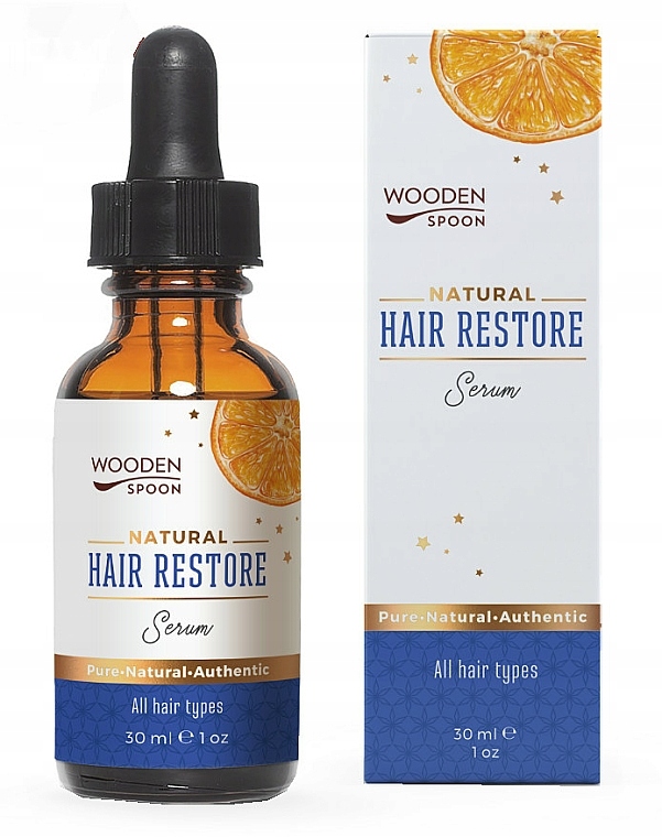 Rewitalizujące serum do włosów Wooden Spoon Hair Restore Serum 30 ml