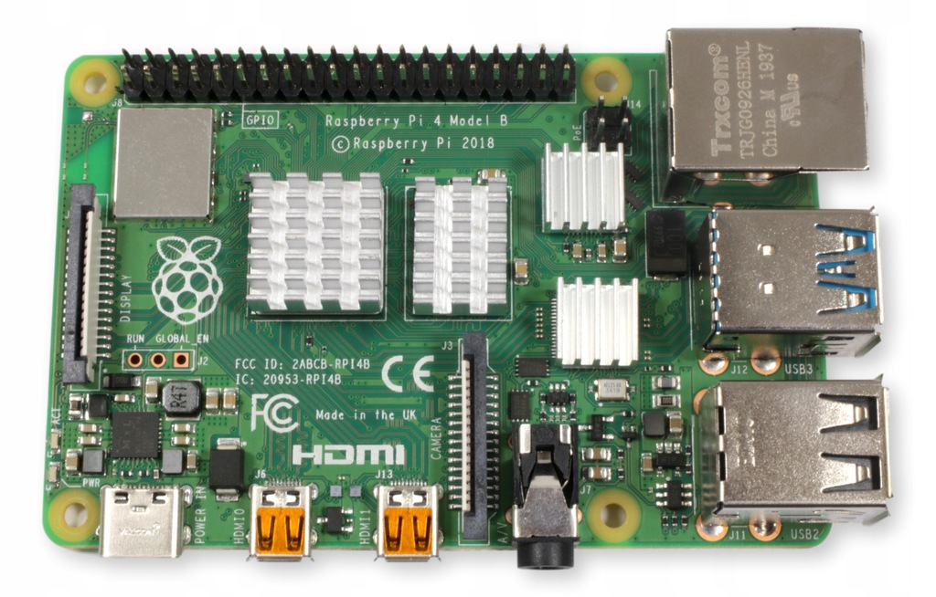 Mikrokomputer Raspberry Pi 4 Model B 8GB
