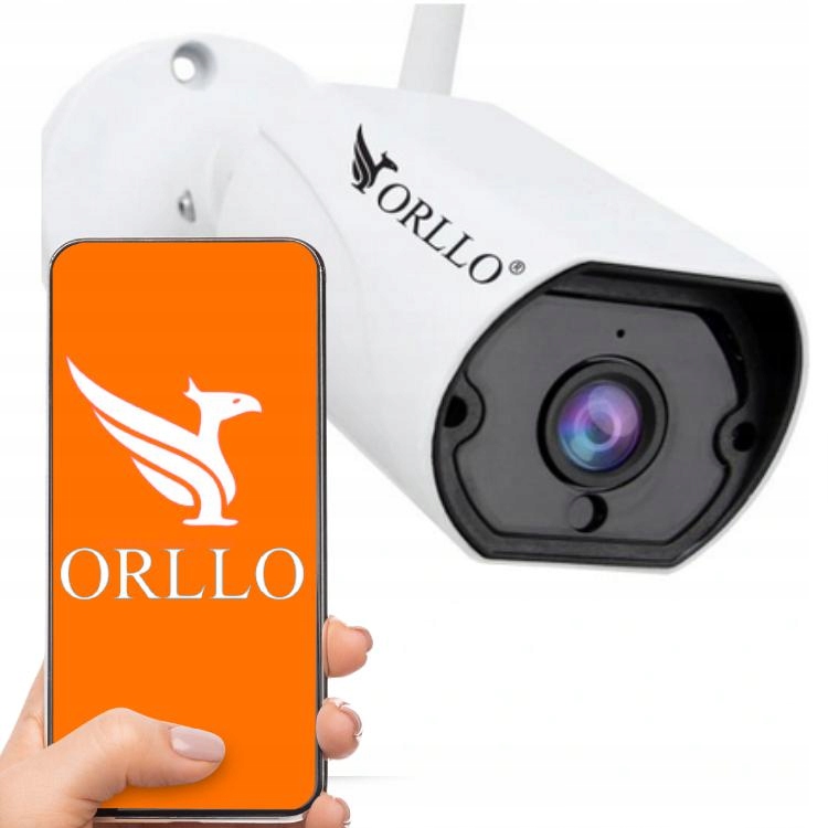 Kamera IP Orllo zewnętrzna tuba Wifi 4Mpx 2K ORLLO