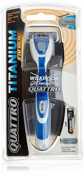 Maszynka WILKINSON Quattro TITANIUM Se + 4x Wkłady