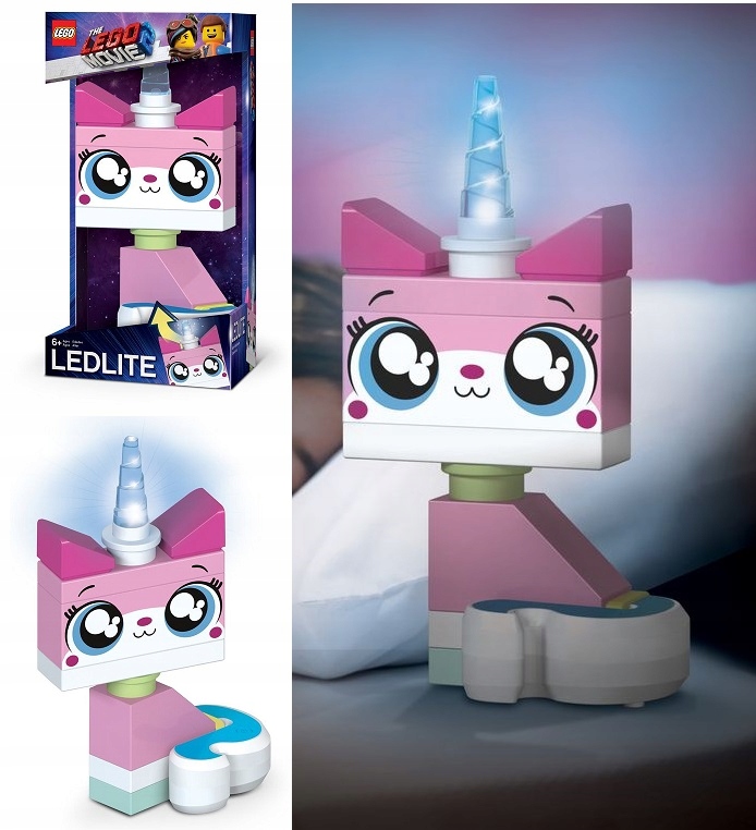 LEGO LAMPKA STOŁOWA LED MOVIE 2 UNIKITTY LP16