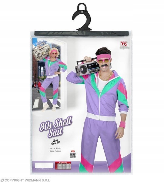 Купить СПОРТИВНЫЙ НАРЯД СПОРТИВНЫЙ КОСТЮМ ФИОЛЕТОВЫЙ 1980-е XL: отзывы ...