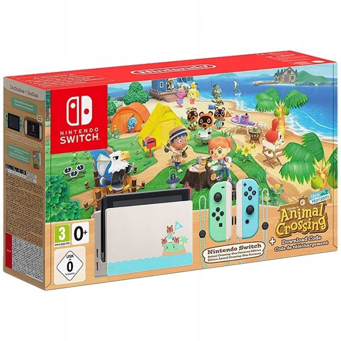 NINTENDO SWITCH NEON V2 ANIMAL CROSSING ED