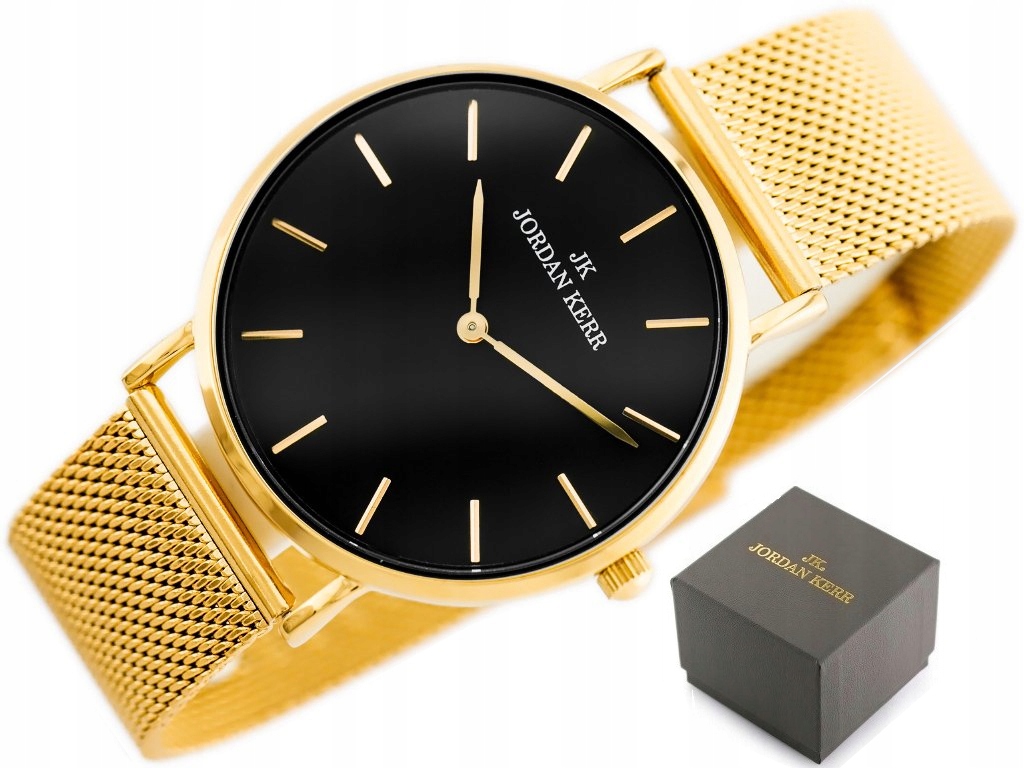ZEGAREK DAMSKI JORDAN KERR ATENA mesh BOX GRAWER