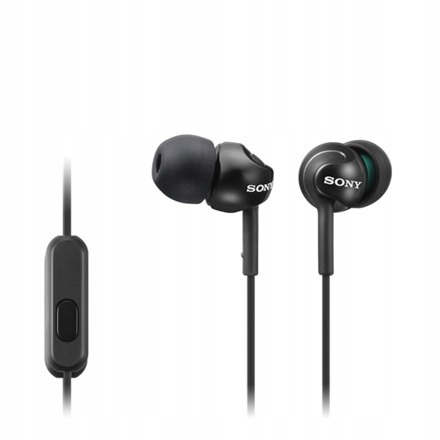 Sony In-ear Headphones EX series, Black Sony MDR-E