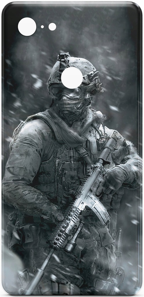 Etui Google pixel 7a - Wiele Wzorów do Wyboru - Żołnierz Call Of Duty