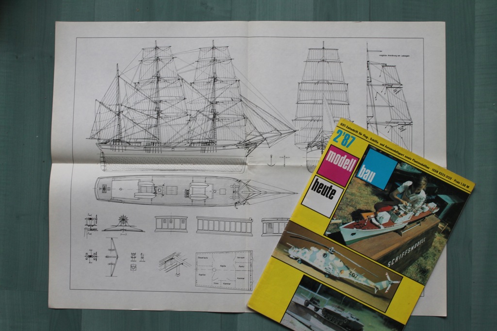 modell bau heute 2/87+ plany