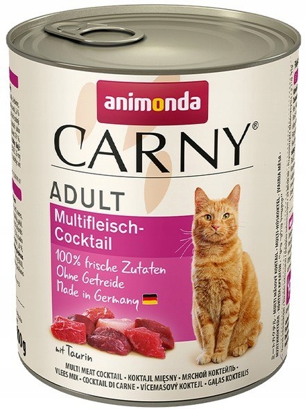 Animonda Carny Adult Mix Mięsny puszka 800g