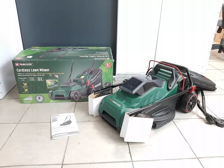 Tosaerba A Batteria Parkside PRMA 20-Li 20V - Larghezza Taglio 33cm, Senza Batteria