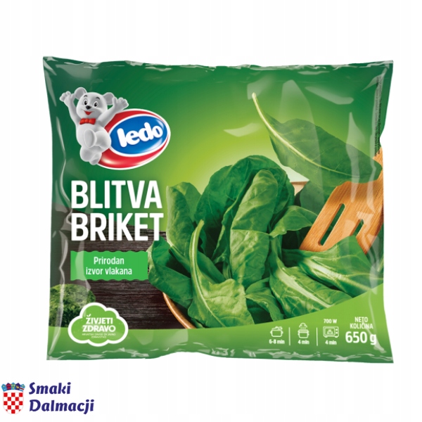 Blitva mrożona w kostkach 650g Ledo