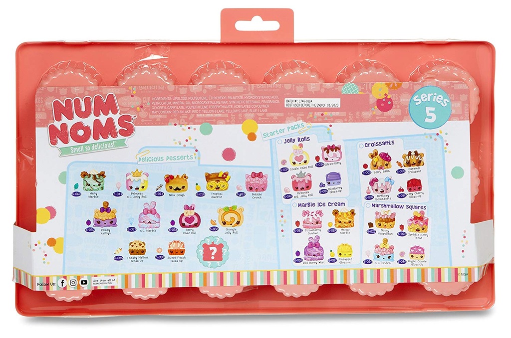 NUM NOMS FIGURKI WALIZKA LUNCH BOX PACHNĄCE 12 SZT 8780887209