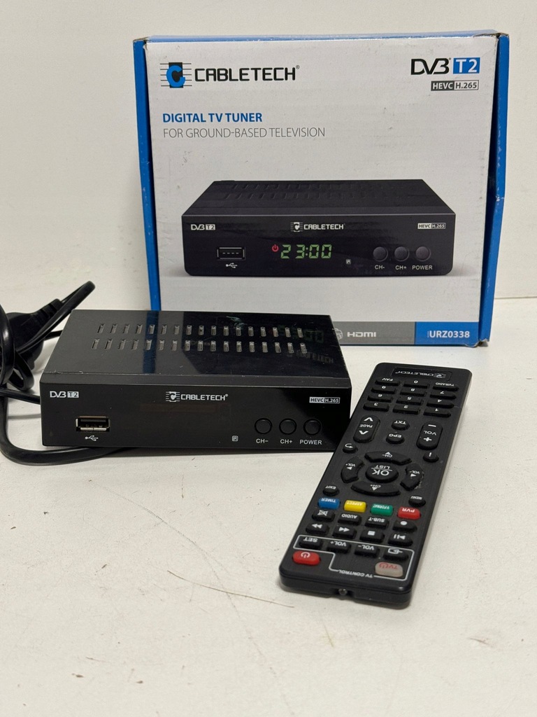 Dekoder DVB-T2 Cabletech URZ0338 1997/24
