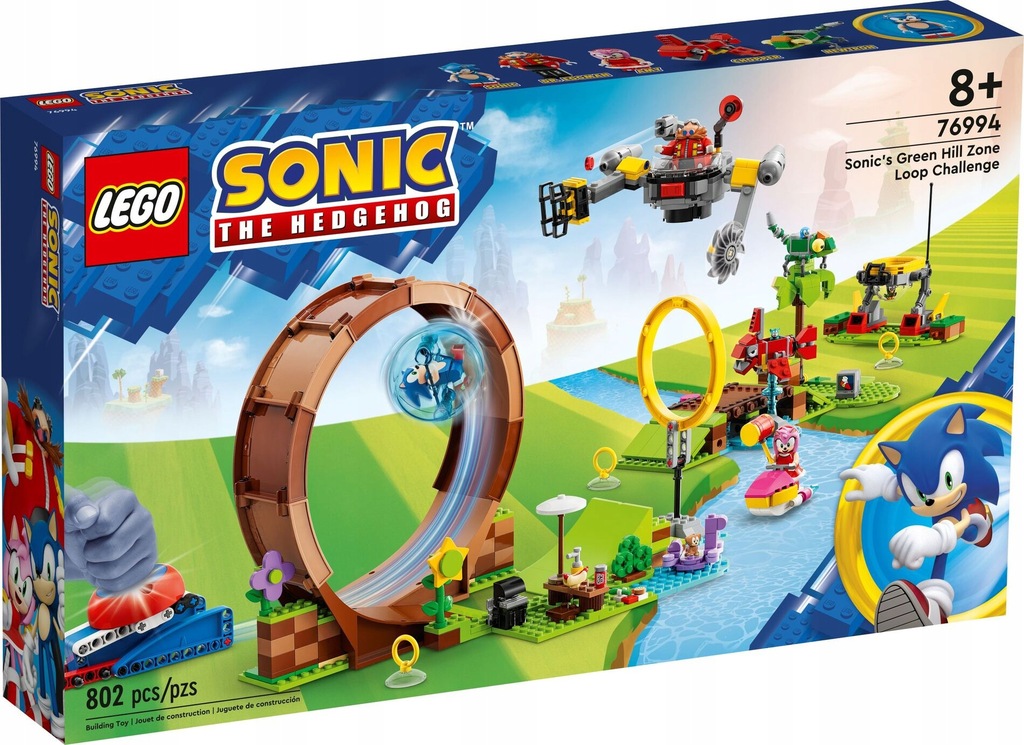 LEGO Sonic - Wyzwanie z pętlą w Green Hill