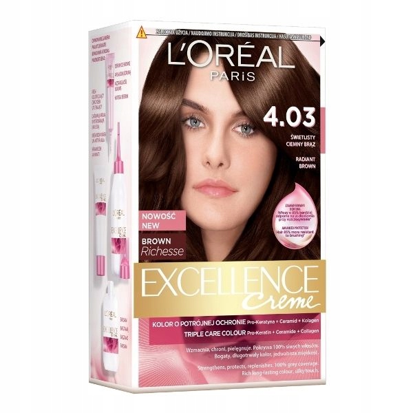 L'Oreal Paris Excellence Creme farba do włosów 4.0