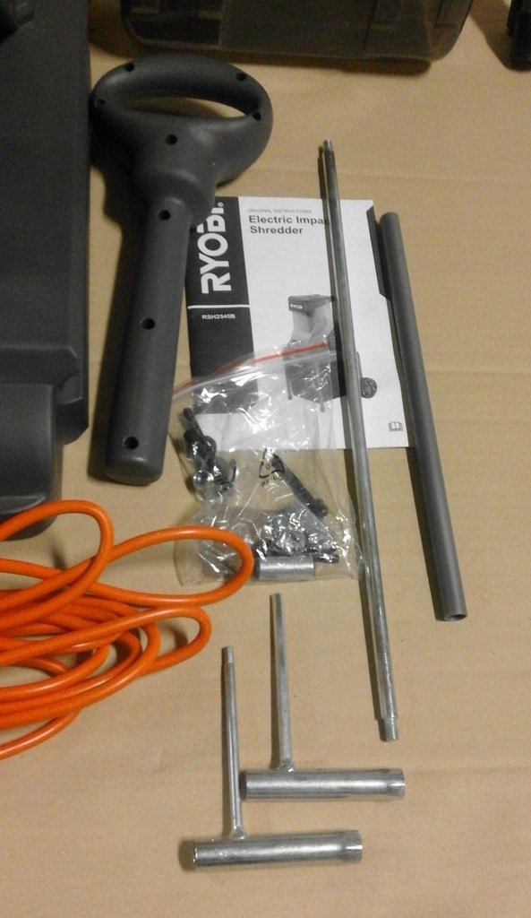 ROZDRABNIACZ DO GAŁĘZI RĘBAK RYOBI RSH2545B 2500W - 7783606857 ...