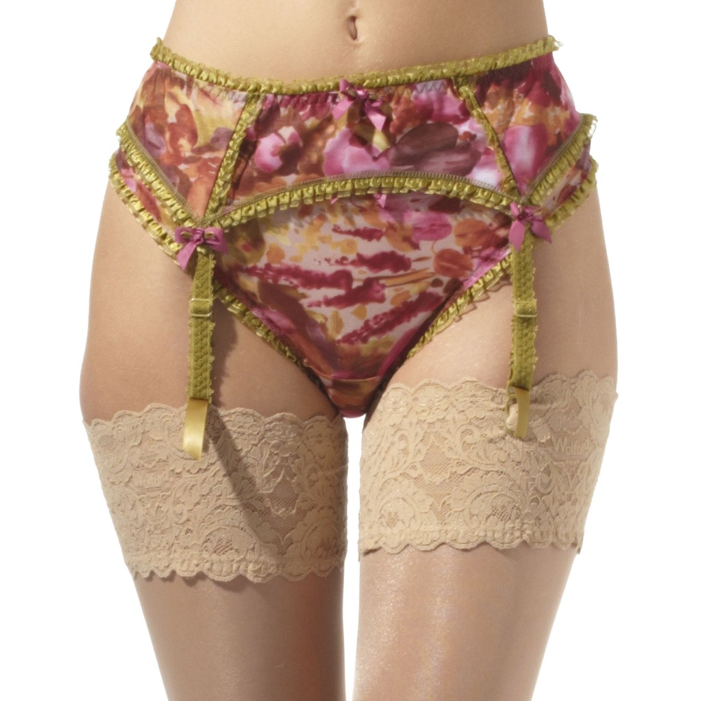 S Freya Monet Suspender Belt S/M