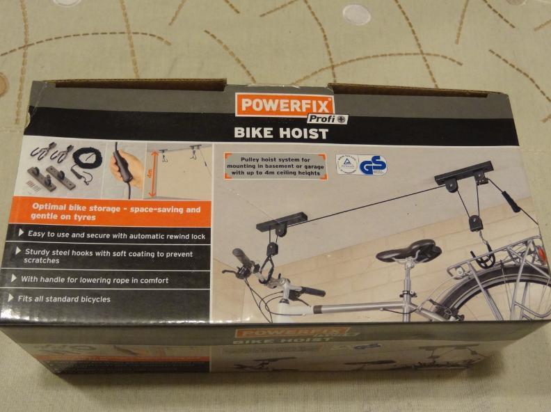 Wieszak rowerowy POWERFIX do sufitu