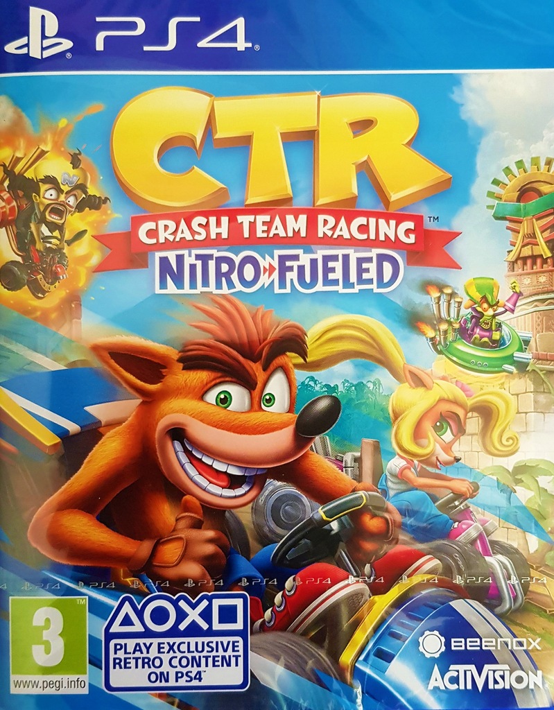 CRASH TEAM RACING NITRO-FUELED PS4 MULTIGAMES