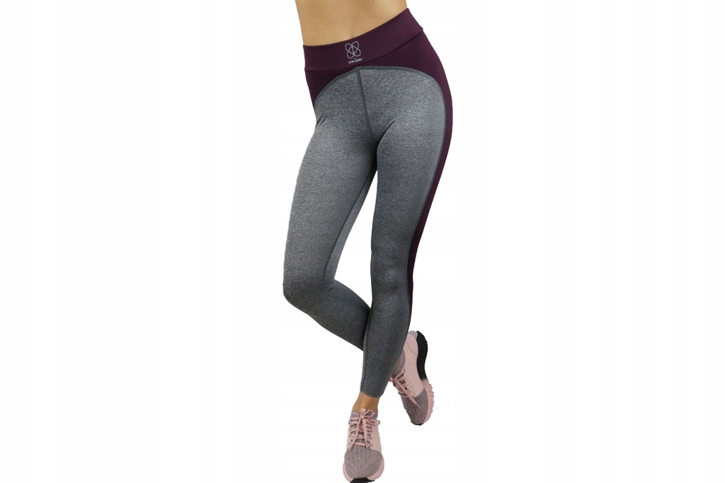 GYMHERO LEGGINS (L) Damskie Leginsy