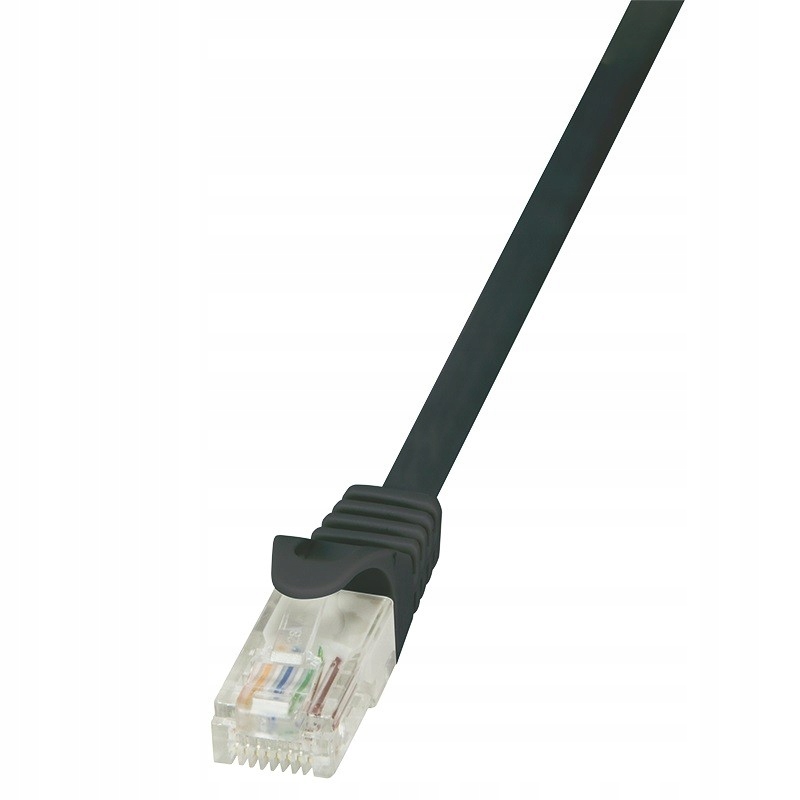 LOGILINK Patchcord CAT.6 U/UTP 1m czarny