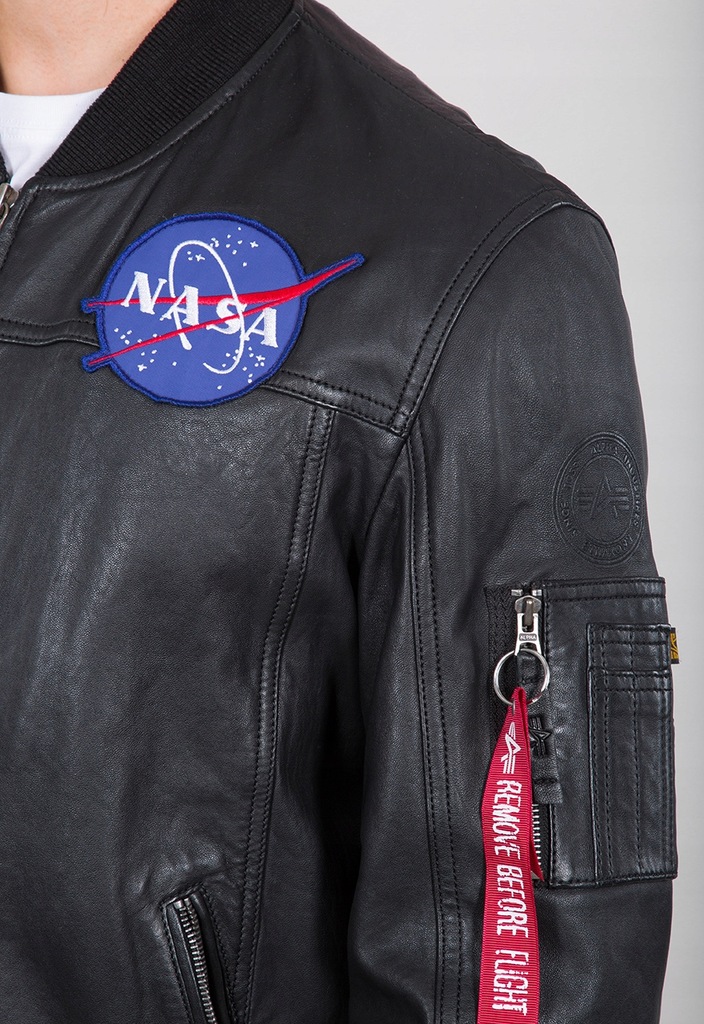 Купить Кожаная куртка Alpha Industries MA-1LW Nasa L: отзывы, фото, характеристики в интерне-магазине Aredi.ru