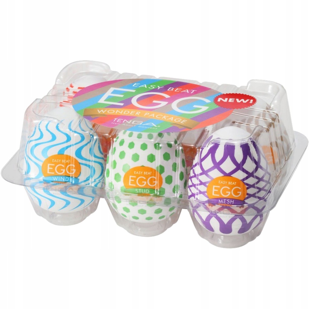 Tenga Egg Variety Wonder 6er