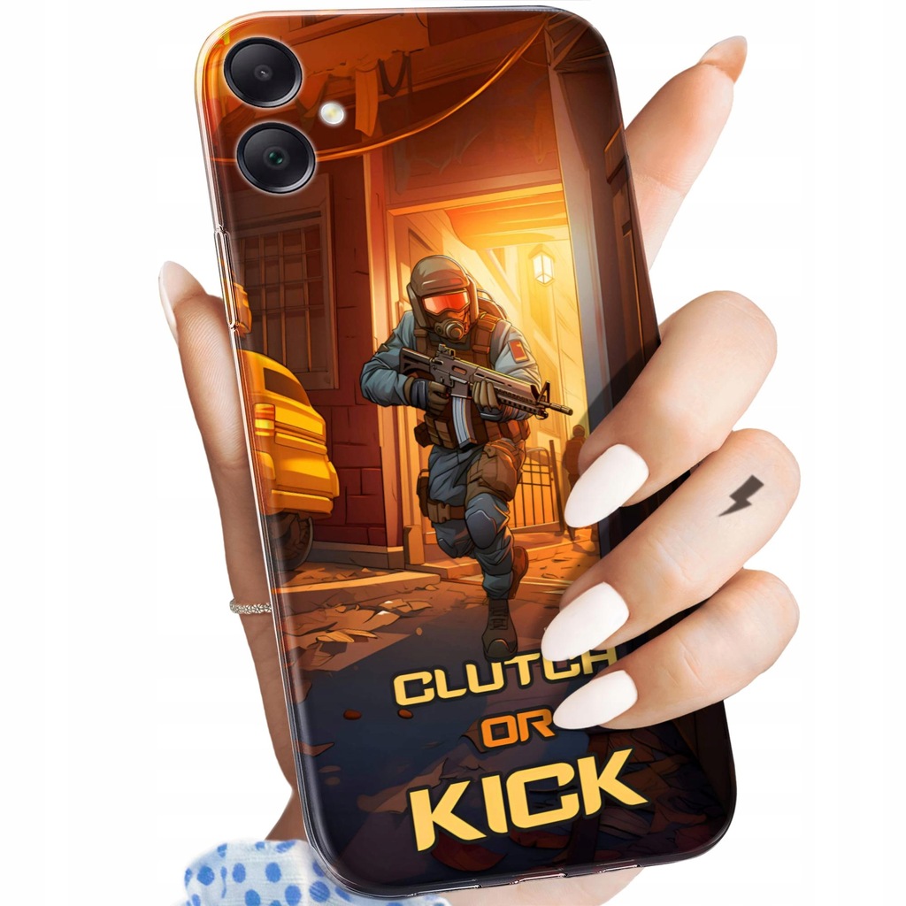 ETUI DO SAMSUNG GALAXY A05 WZORY CS GO COUNTER-STRIKE OBUDOWA POKROWIEC