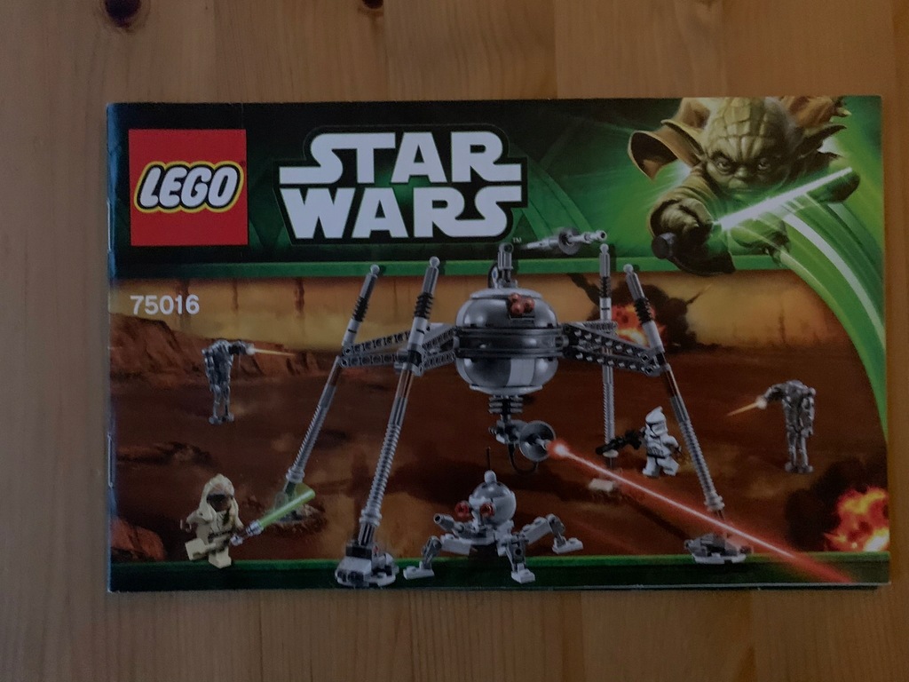 LEGO 75016 - instrukcja - 13130147493 - oficjalne archiwum Allegro