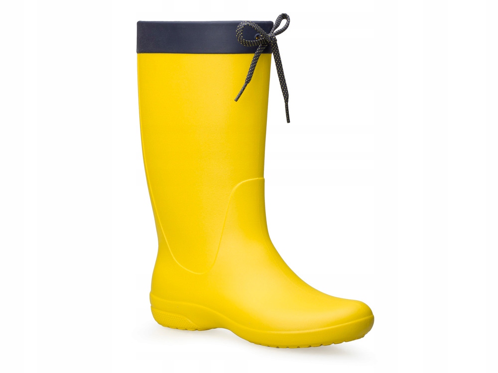 Желтые сапоги фото Купить Желтые женские резиновые сапоги CROCS Freesail 203541-7C1: отзывы, фото и