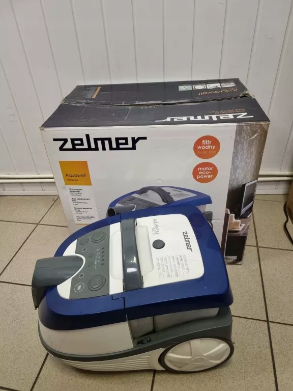 ZELMER AQUAWELT ODKURZACZ - 13576169601 - oficjalne archiwum Allegro