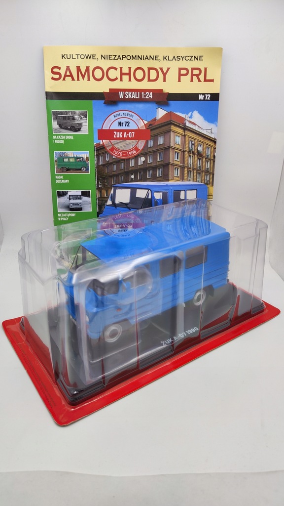Samochody PRL-u- ŻUK A-07 Nr72 Hachette 1:24
