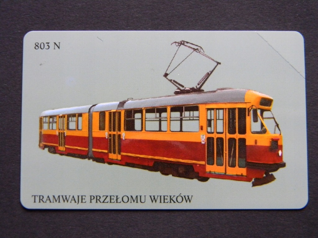 KARTA NOWA NR 1379 TRAMWAJE 6