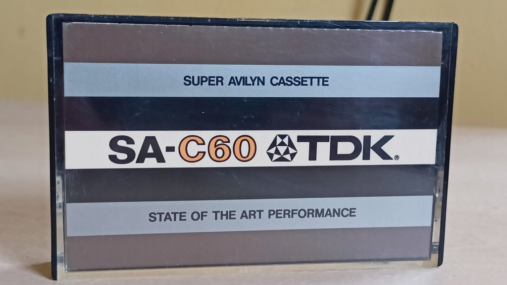Kaseta magnetofonowa TDK SA C- 60 1975R