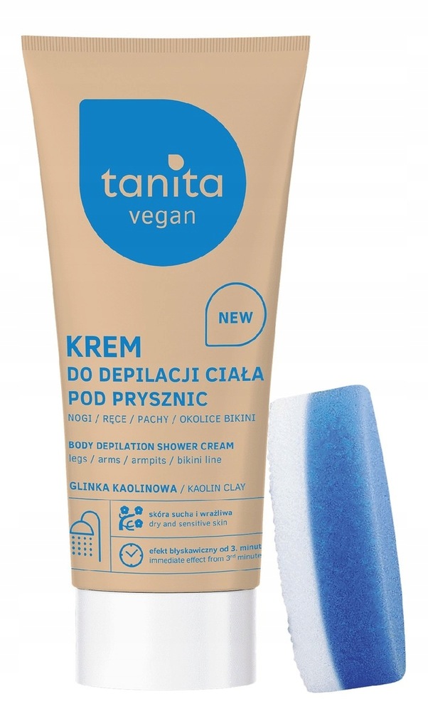 Tanita Vegan Krem do depilacji ciała 200ml