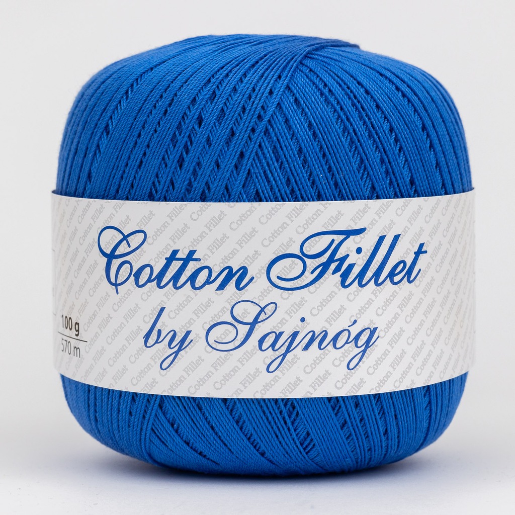 Kordonek Cotton Fillet by Sajnóg 0053 kobalt