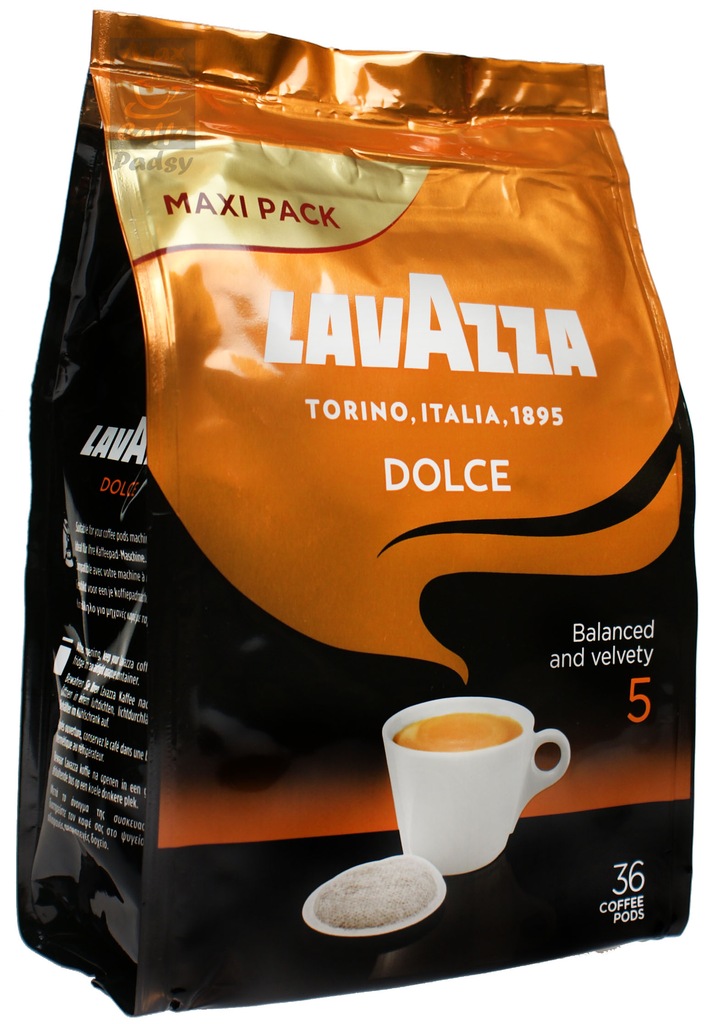 Kawa Senseo LAVAZZA Dolce 36 pads SASZETKI 6745970063 oficjalne archiwum Allegro