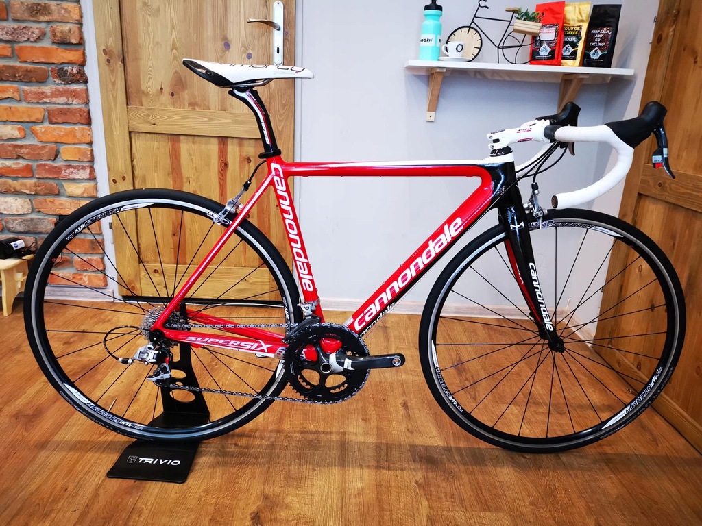 ROWER SZOSOWY, CANNONDALE SUPERSIX , SRAM RED, r54