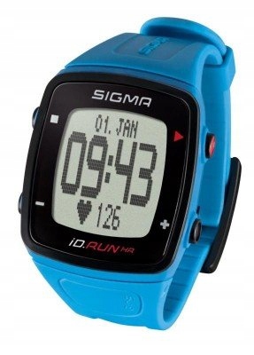 * Monitoring serca ID.RUN GPS pulsometr niebieski
