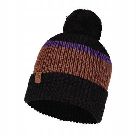 Buff Knitted Hat | ELON BLACK