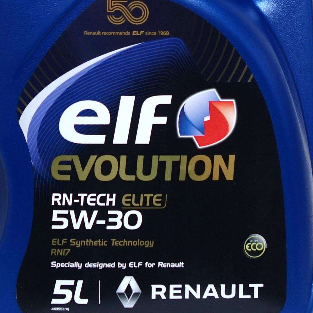 6L 6 Liter elf Evolution R-TECH ELITE 5W-30 5W30 Motoröl Öl C3 Renault RN17  