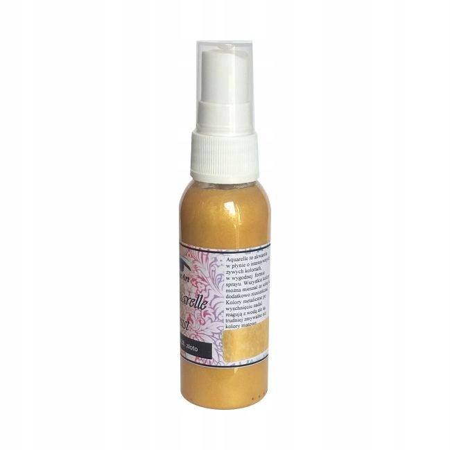 Mgiełka Aquarelle Mist 50ml metaliczne złoto AQ28