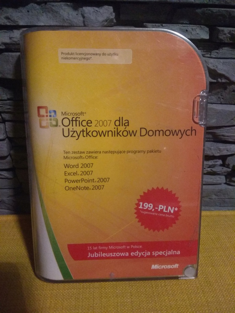 Office 2007 Box 3Pc PL